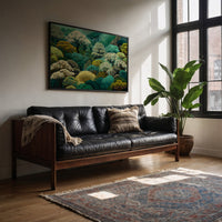 Forest Waves Dance In Emerald Light