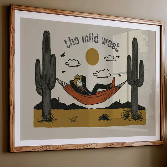 Saguaros Share Their Afternoon Peace