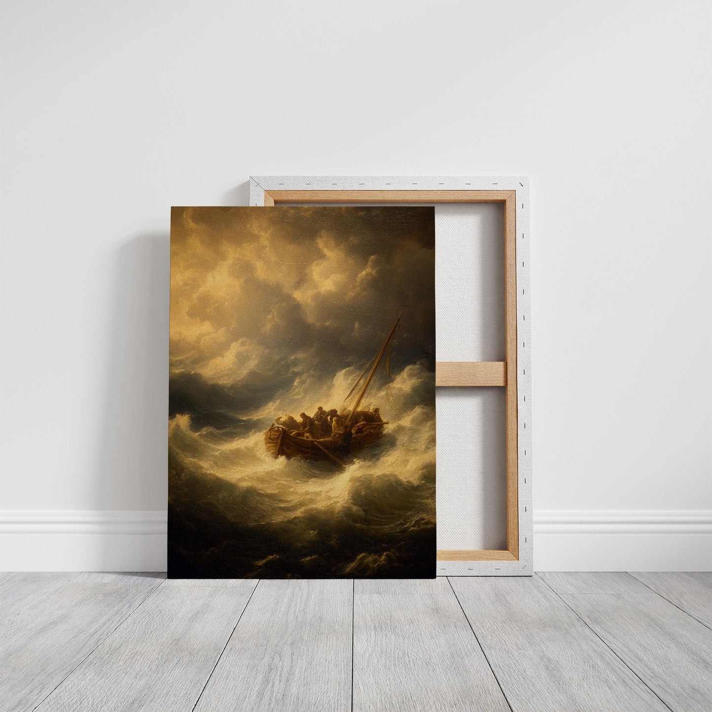 Sailors Brave The Tempest's Fury