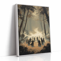 Misty Circle: Ancient Rites in Autumn Woods