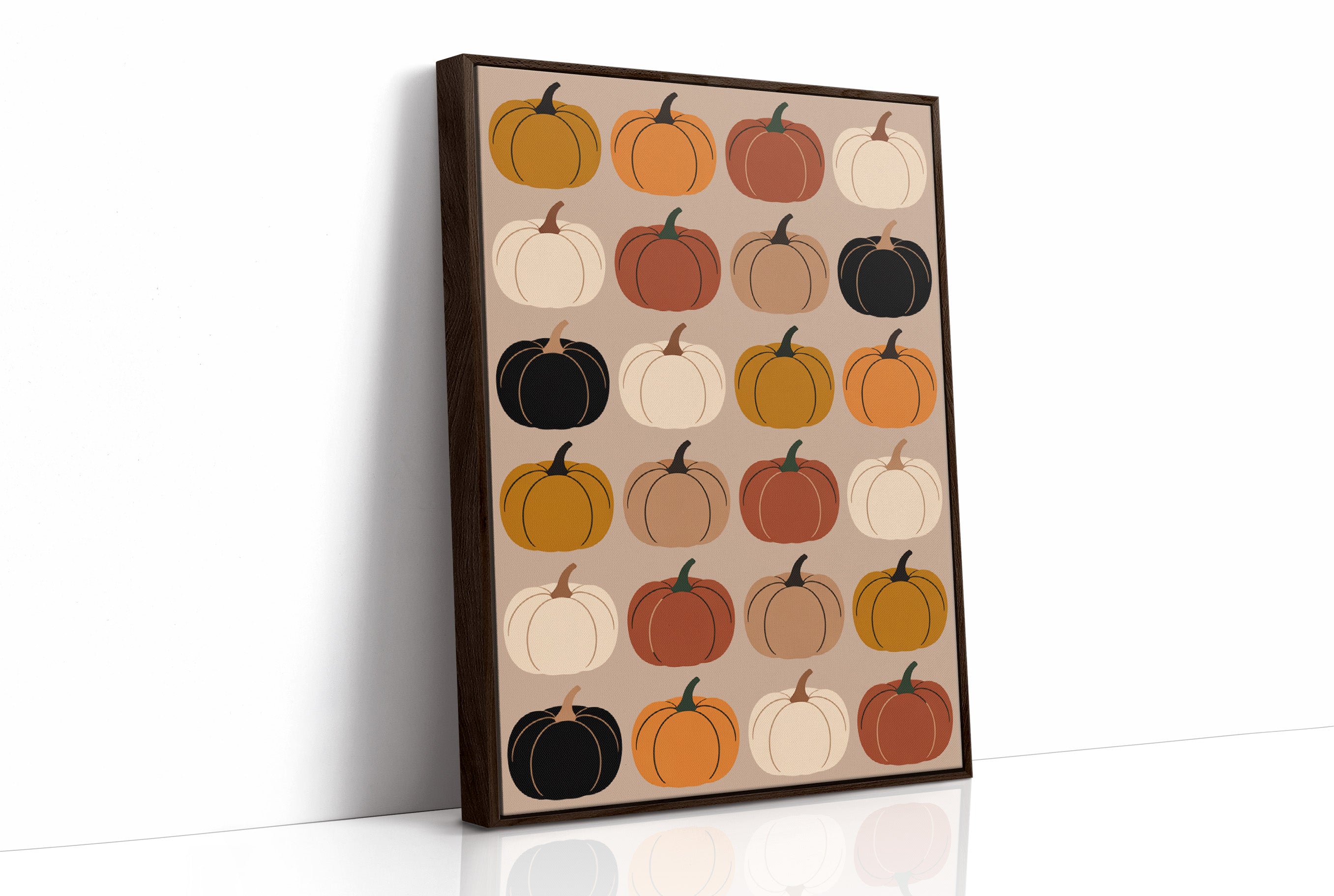 Harvest Palette In Perfect Rows