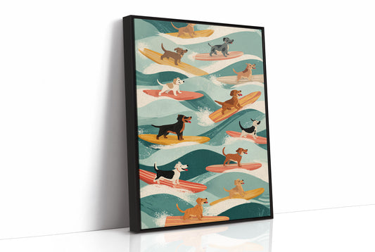 Paws Surfboards: Canine Wave Riders