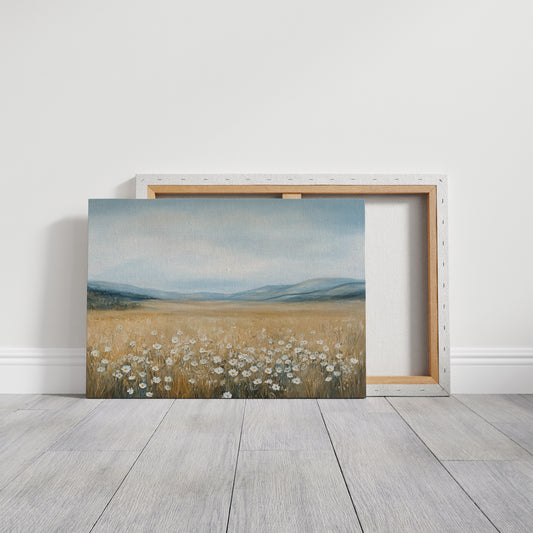 Daisies Dance Through Golden Fields