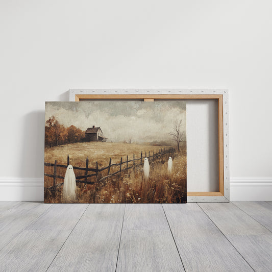 Autumn Spirits Haunt The Meadow Path