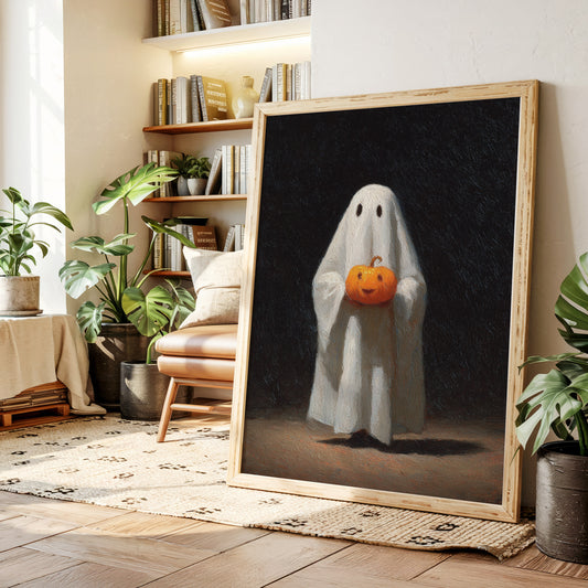 The Pumpkin's Gentle Embrace