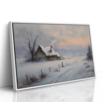 Snow Blankets The Forgotten Farmhouse