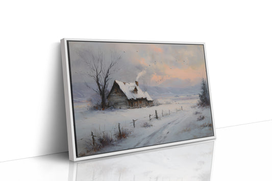 Snow Blankets The Forgotten Farmhouse