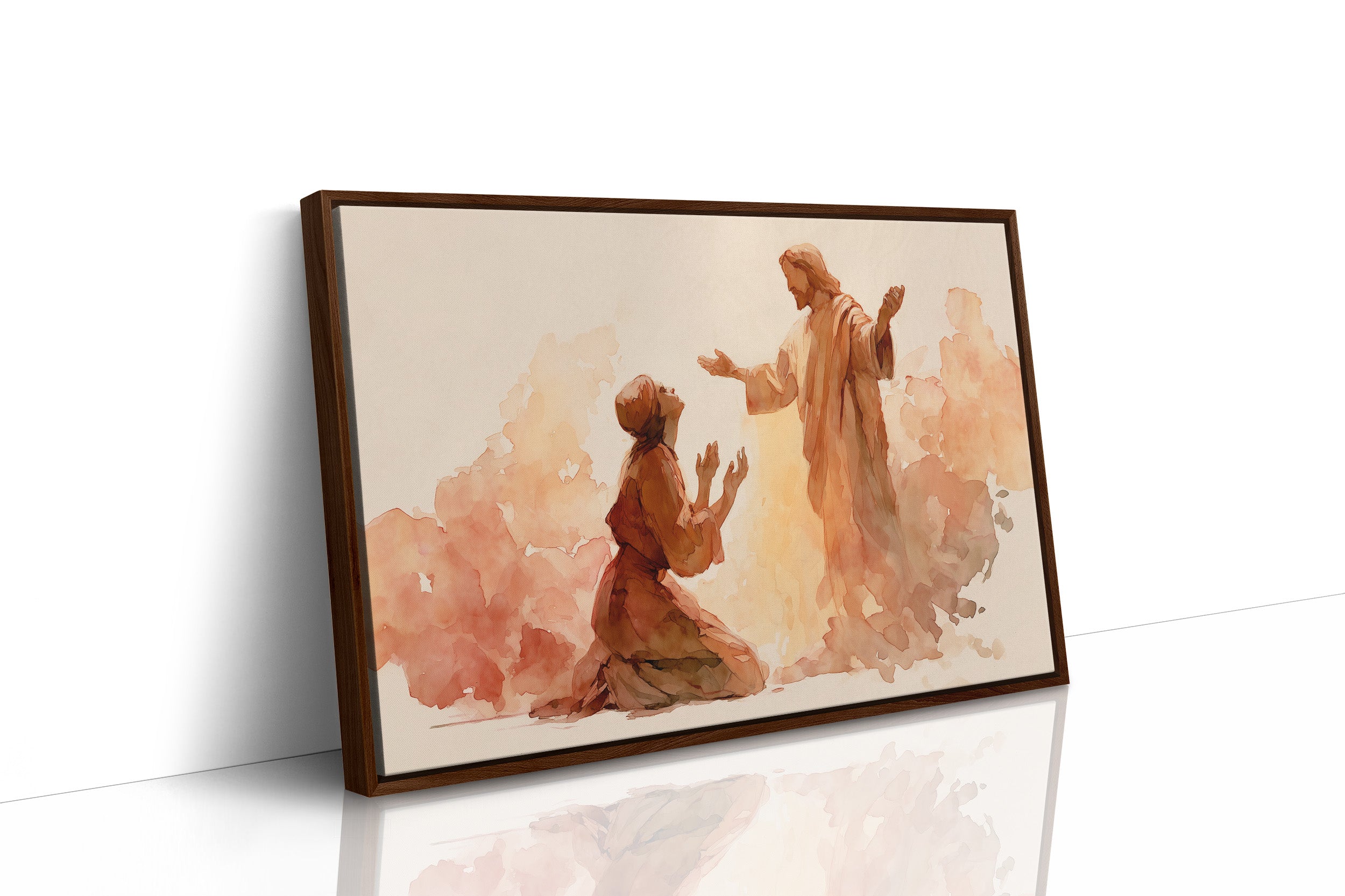 Faith Blooms In Amber Light