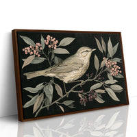 Cream Warbler in the Branches