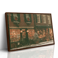 Antique Row, Falling Snow