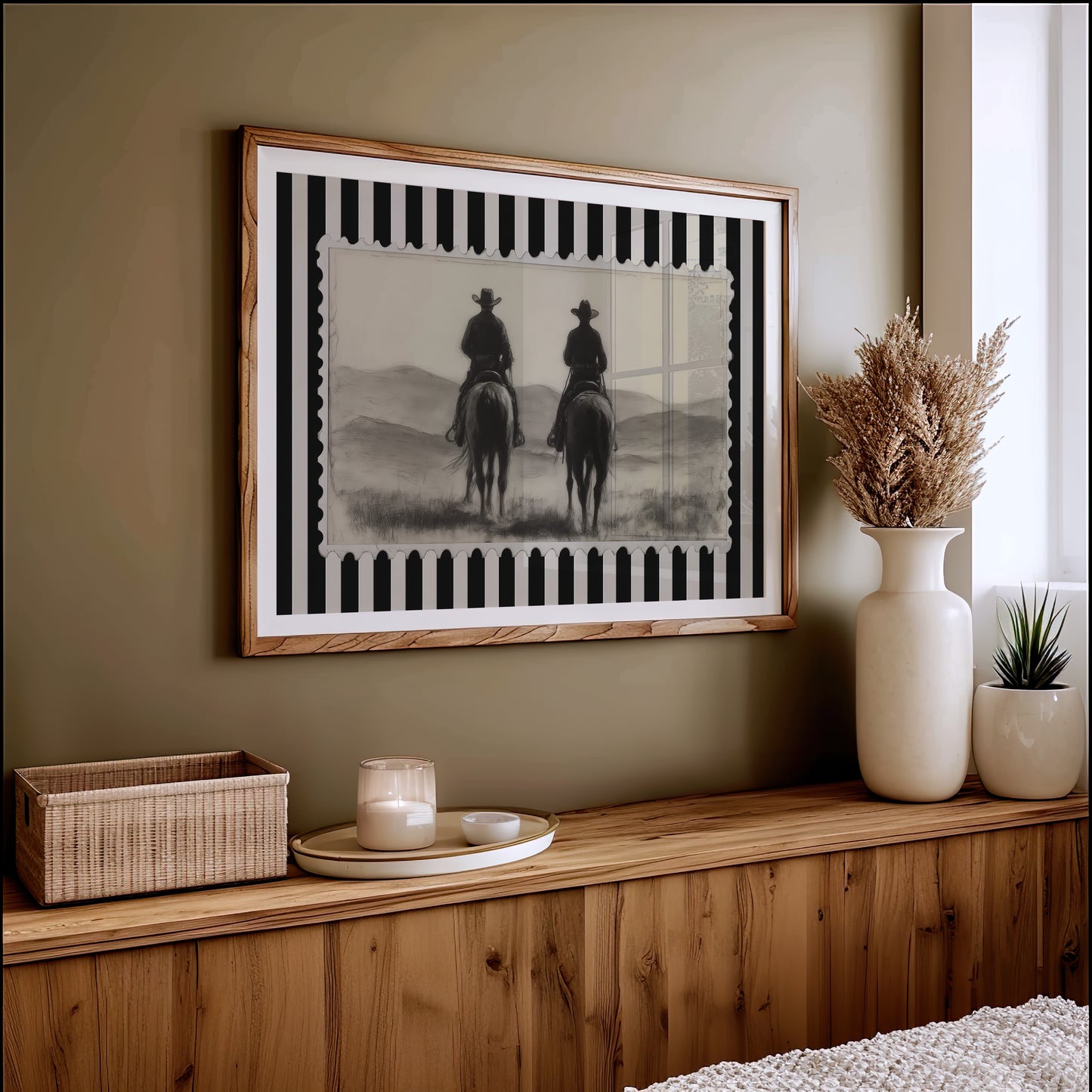 Morning Dust Carries Ranch Tales West