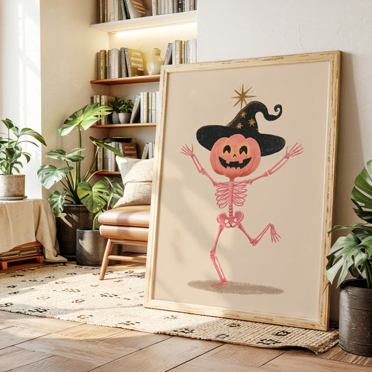 A Skeleton's Delightful Dance
