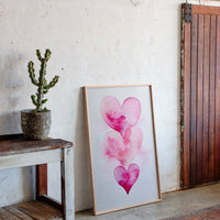 Hearts Unfold in Blush