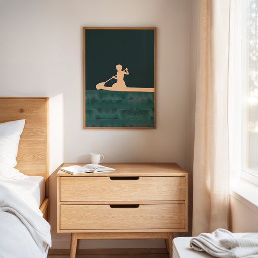 Peaceful Waters Guide The Soul