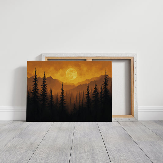 Ancient Pines Watch Golden Moon