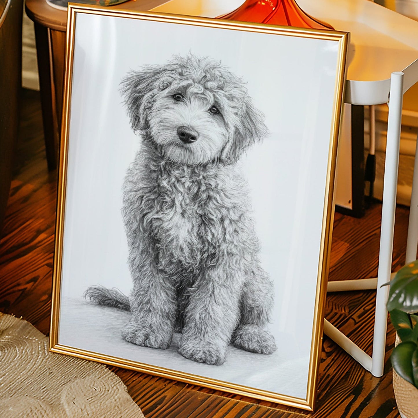 Curly Coat and Kind Eyes