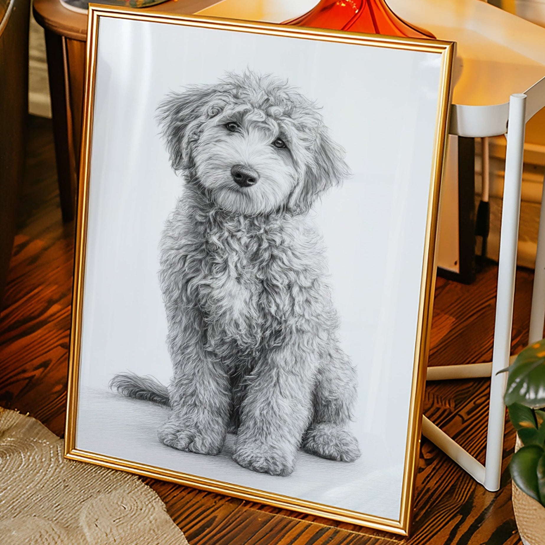 Curly Coat and Kind Eyes