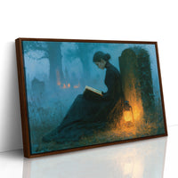 Reading by Lantern Light