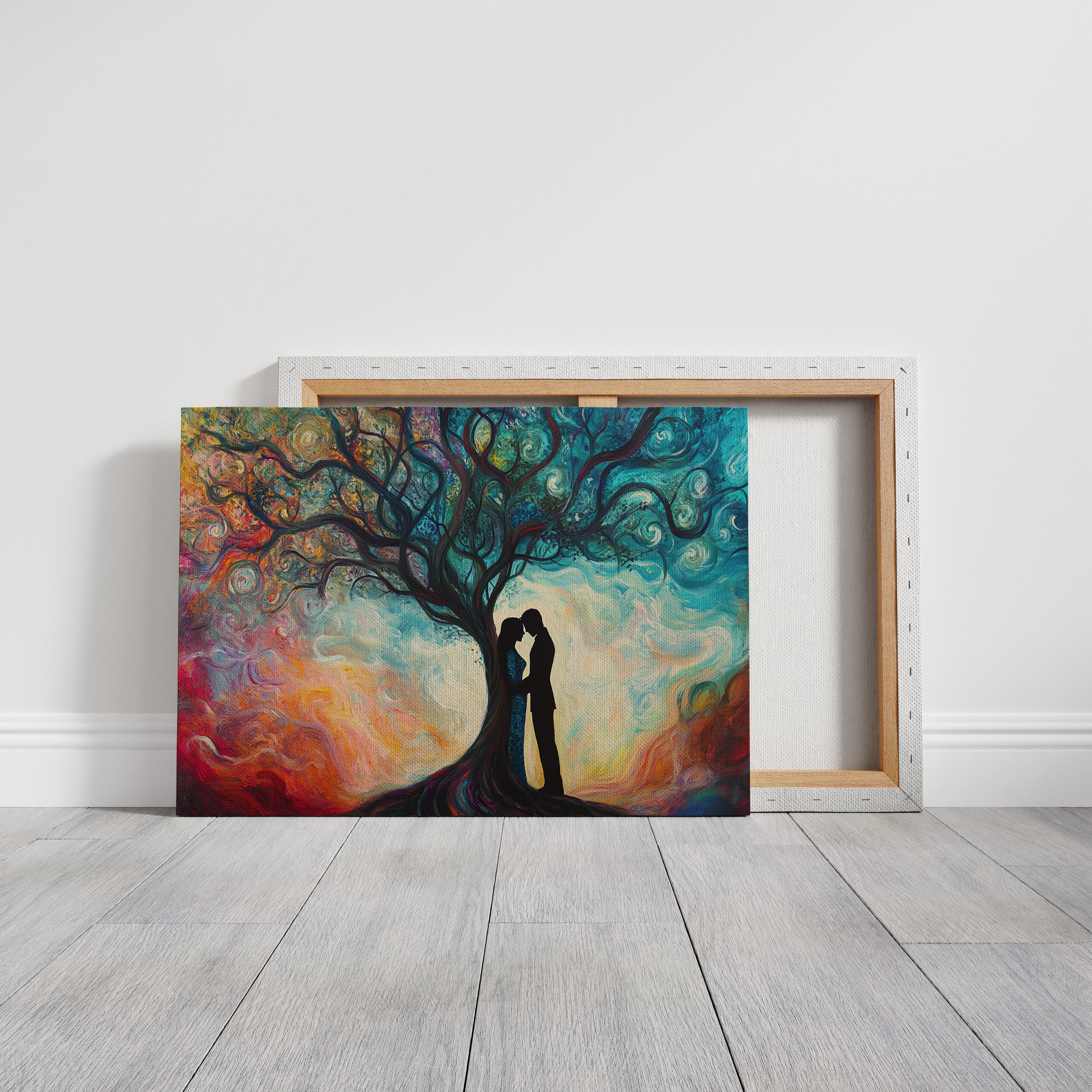 Ancient Tree Holds Love's Dance