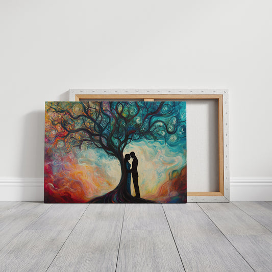 Ancient Tree Holds Love's Dance