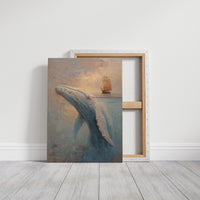 Ocean Giants Meet Distant Sails