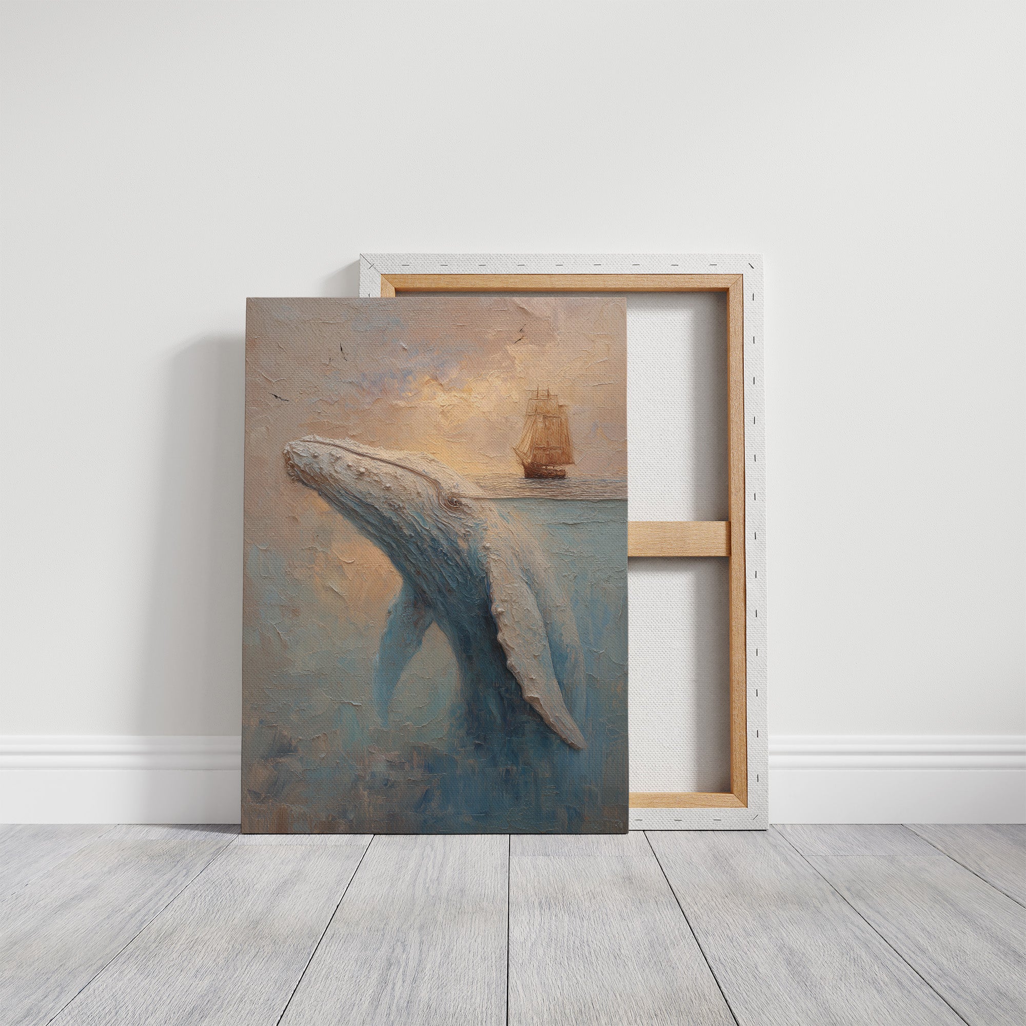 Ocean Giants Meet Distant Sails