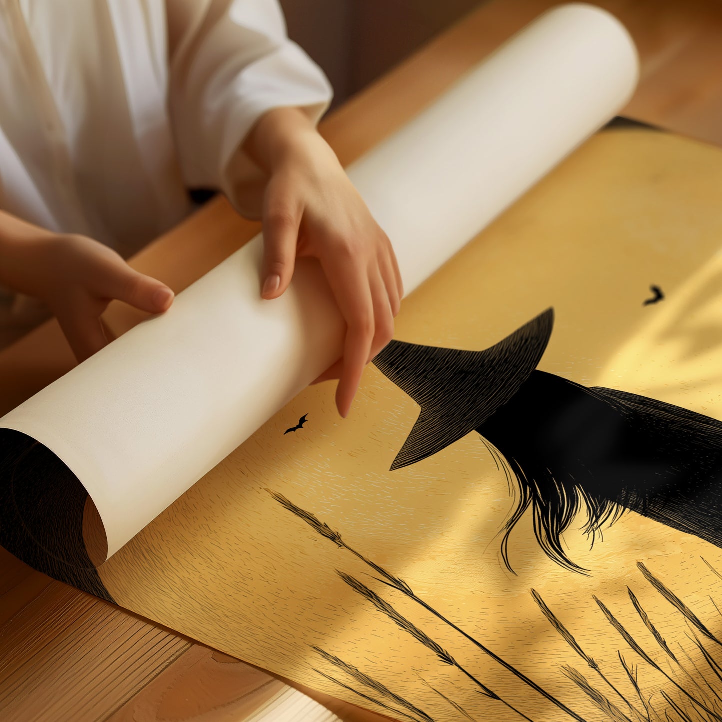 Harvest Moon Casts Familiar Spells