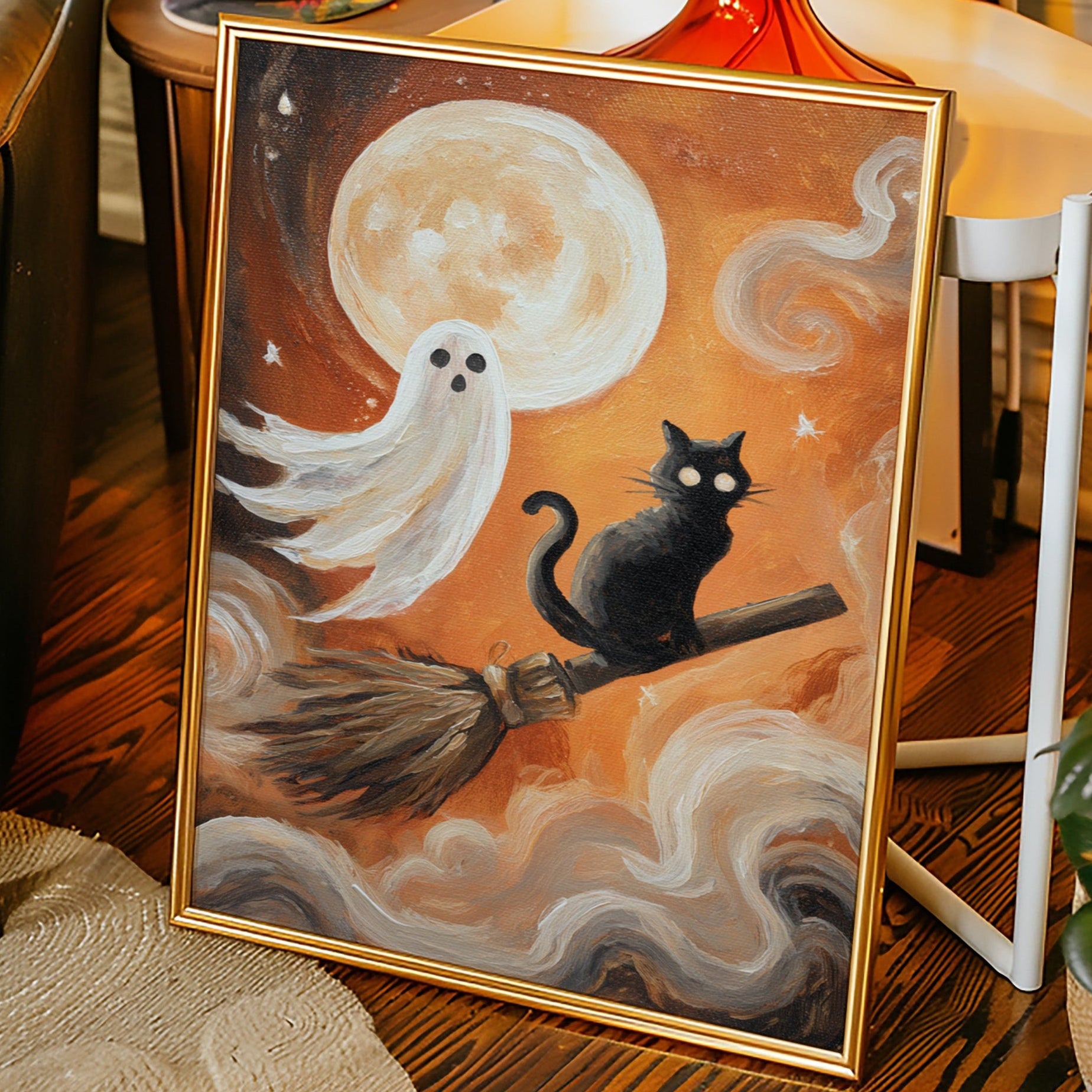 Midnight Mischief on a Broomstick