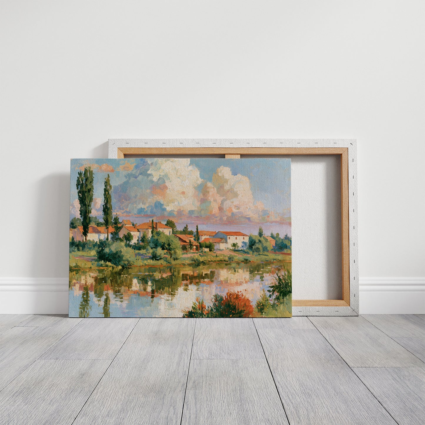 Village on Still Water