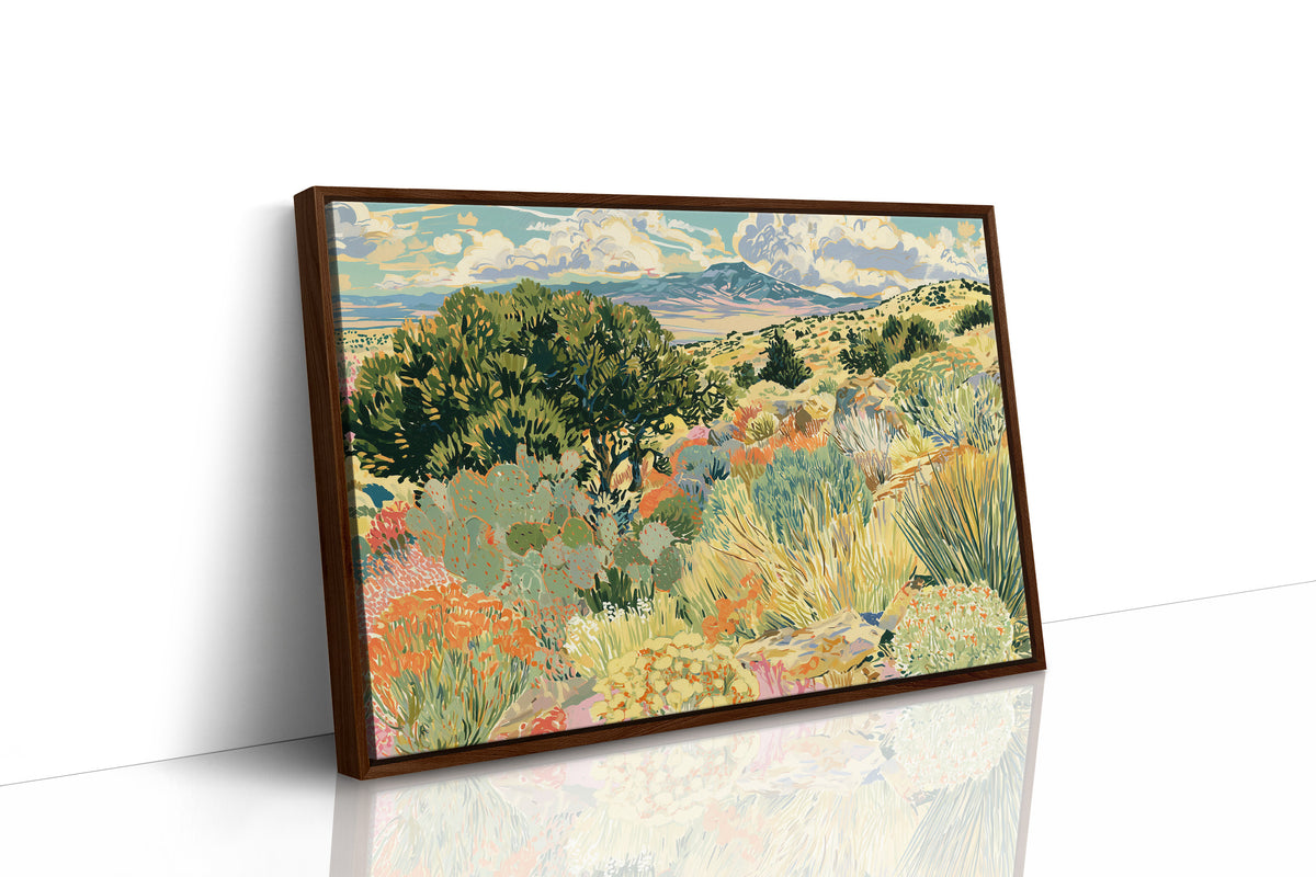 Wildflower Bloom Across Desert Hills