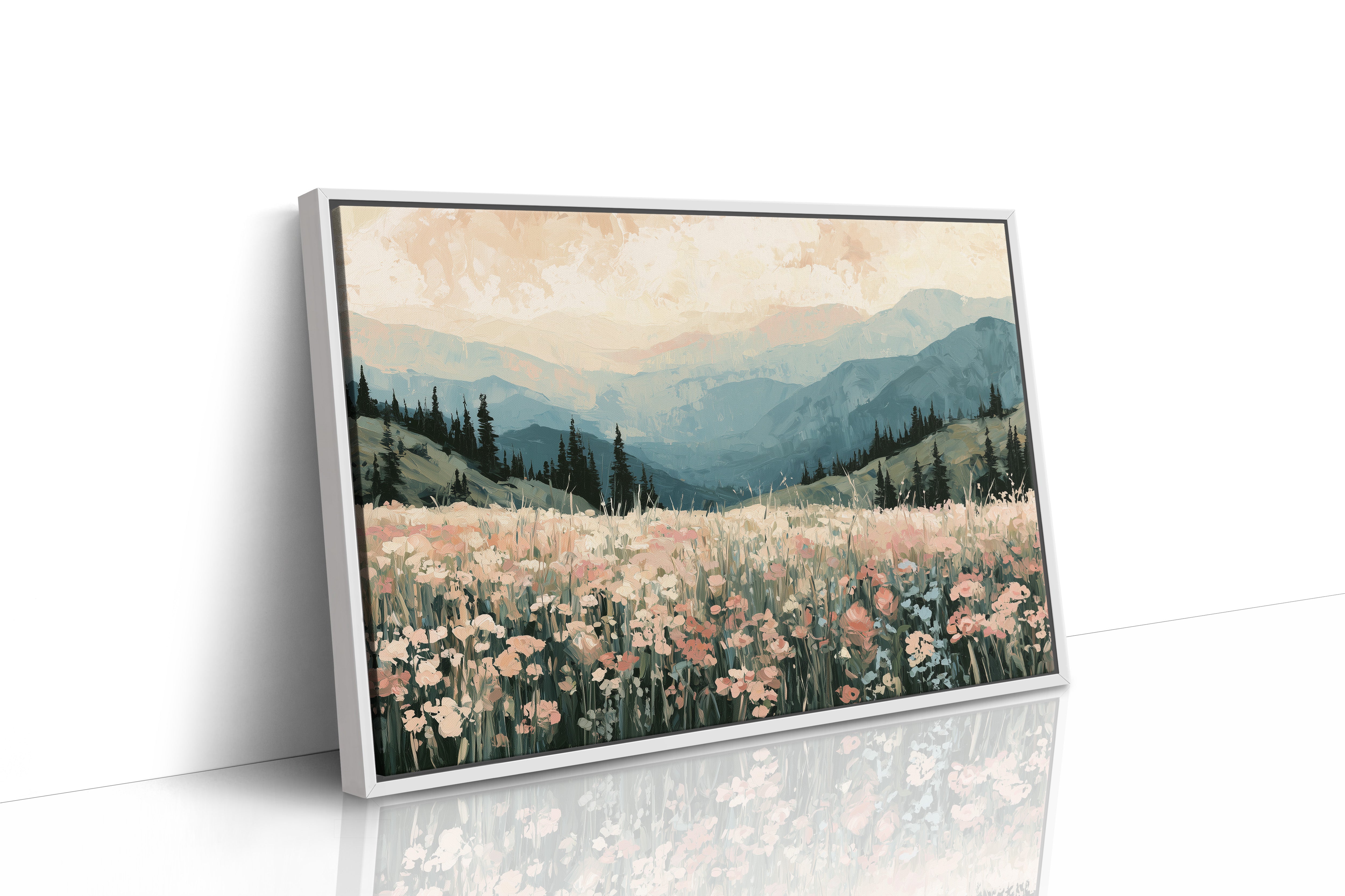 Wildflower Meadow at Dusk