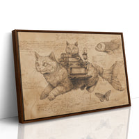 Curious Cats Sail Fishy Waters