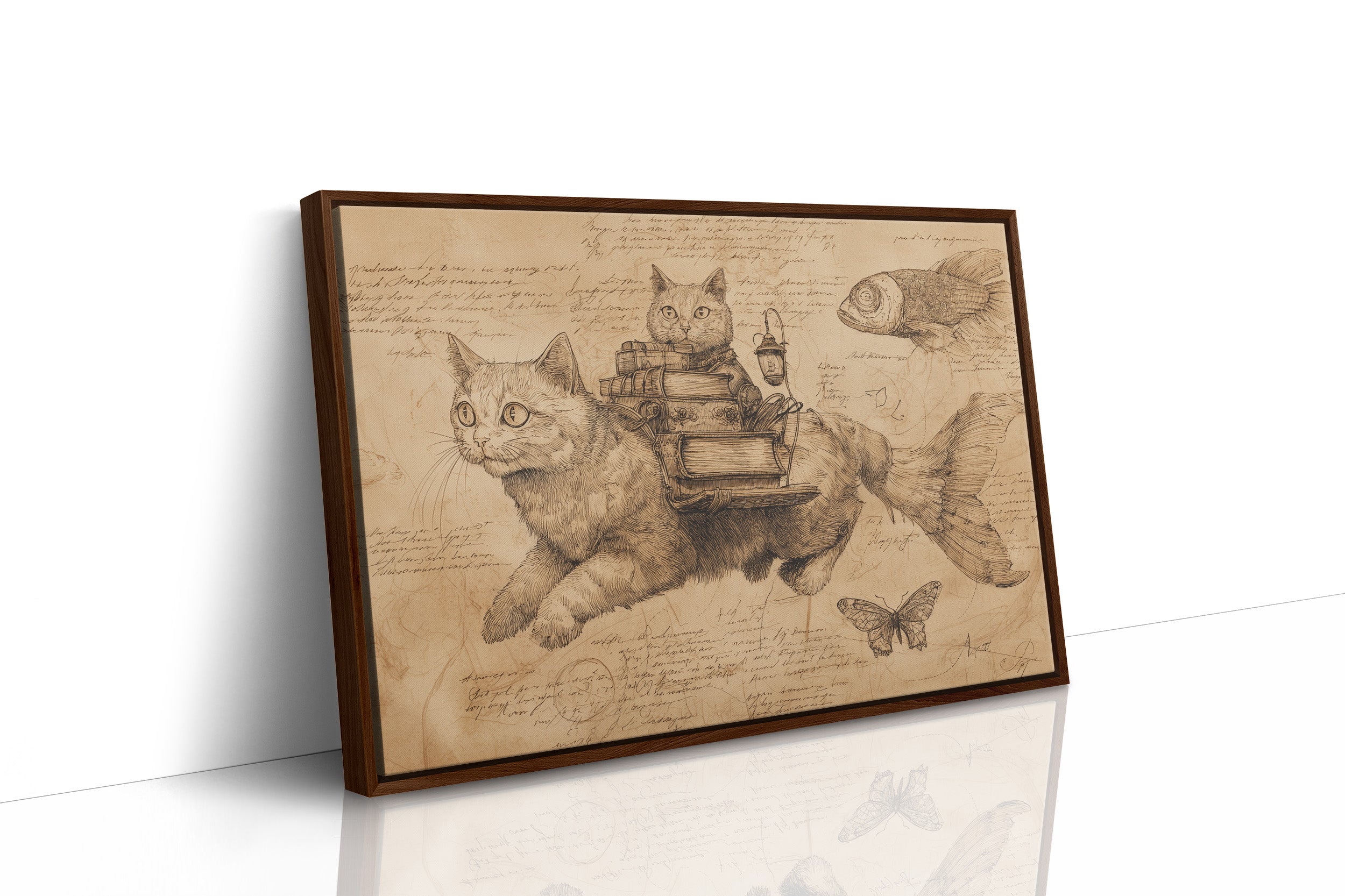 Curious Cats Sail Fishy Waters