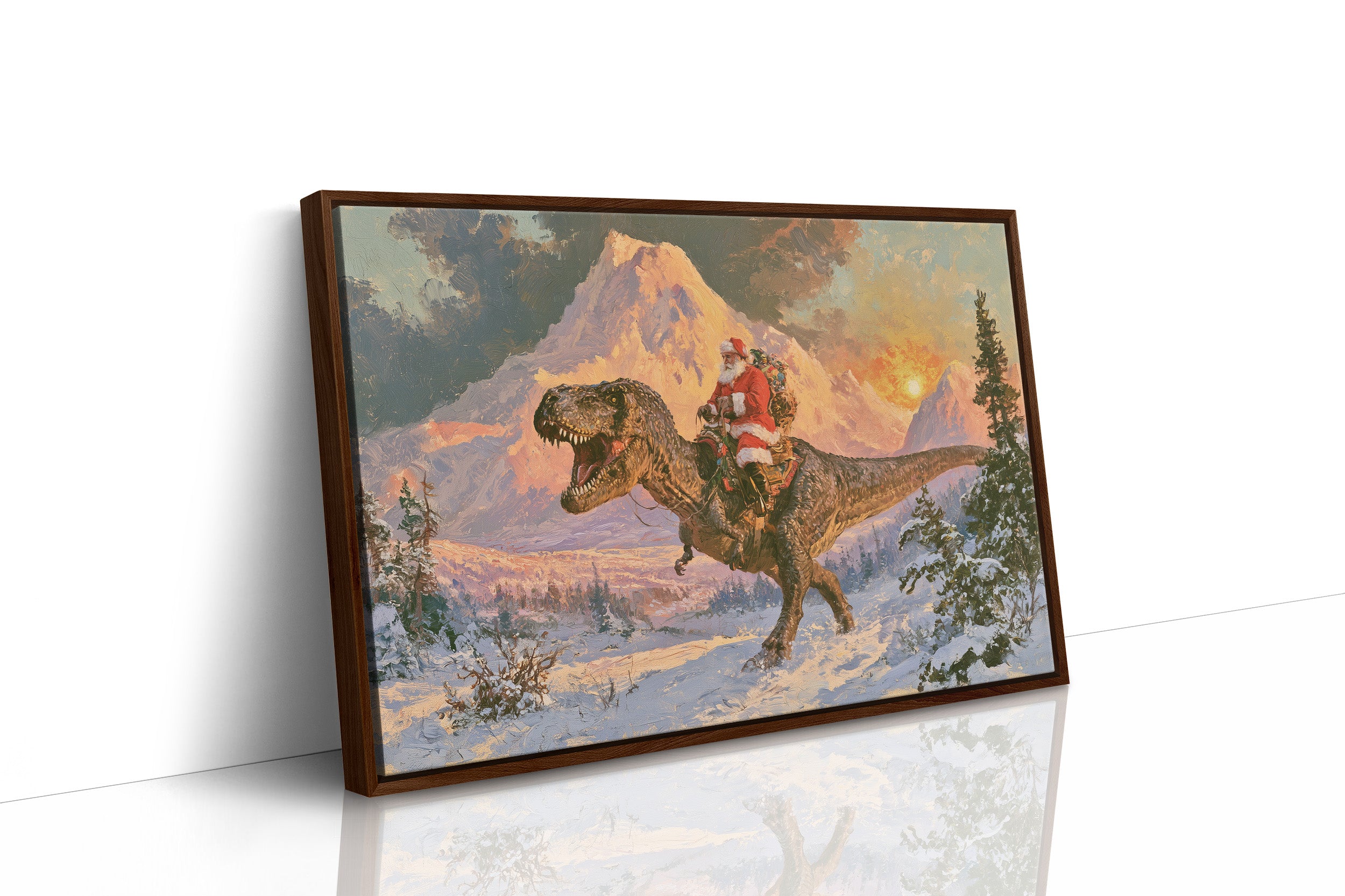Santa's Prehistoric Delivery Run