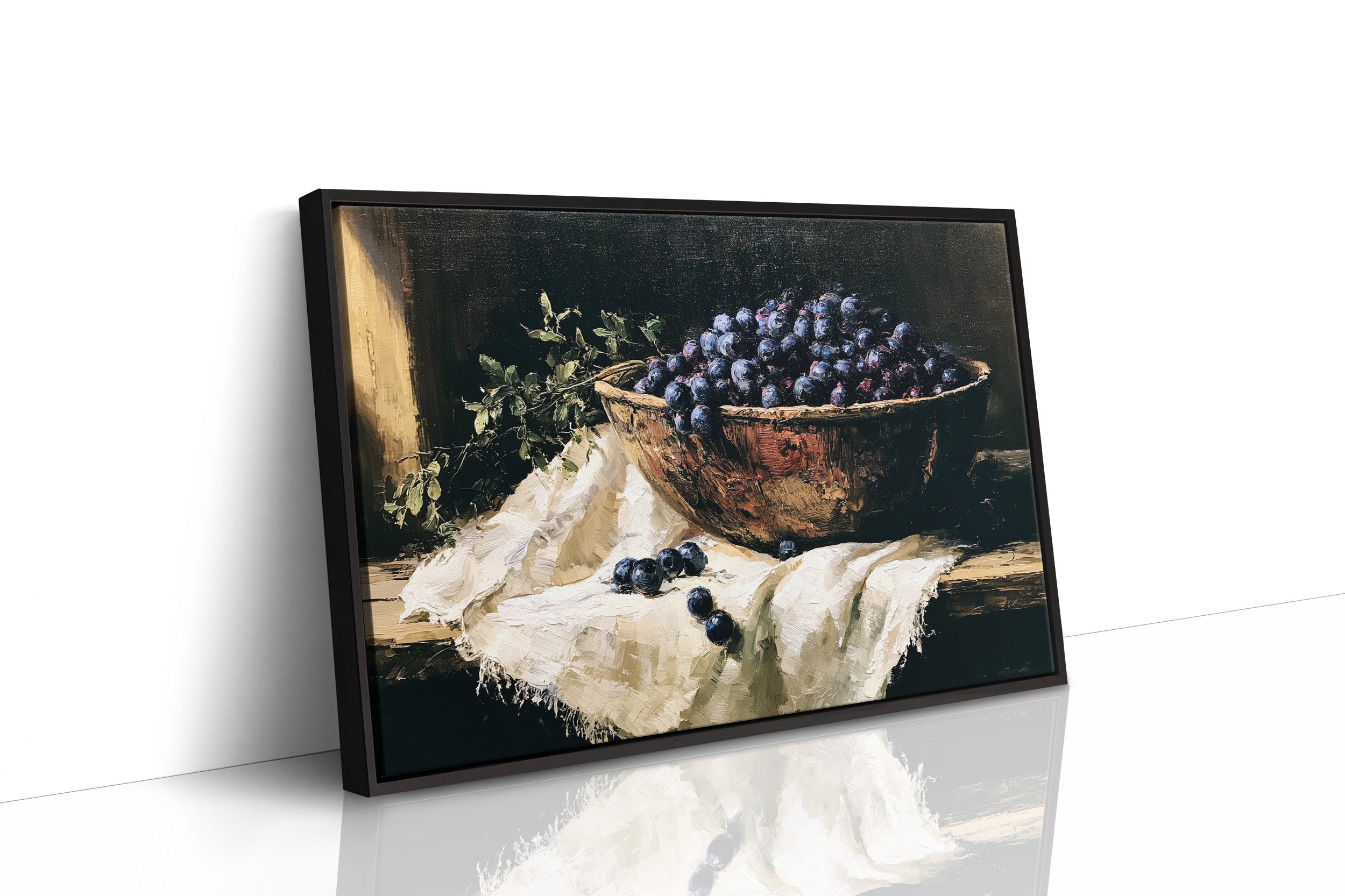 Grapes in Shadow and Copper