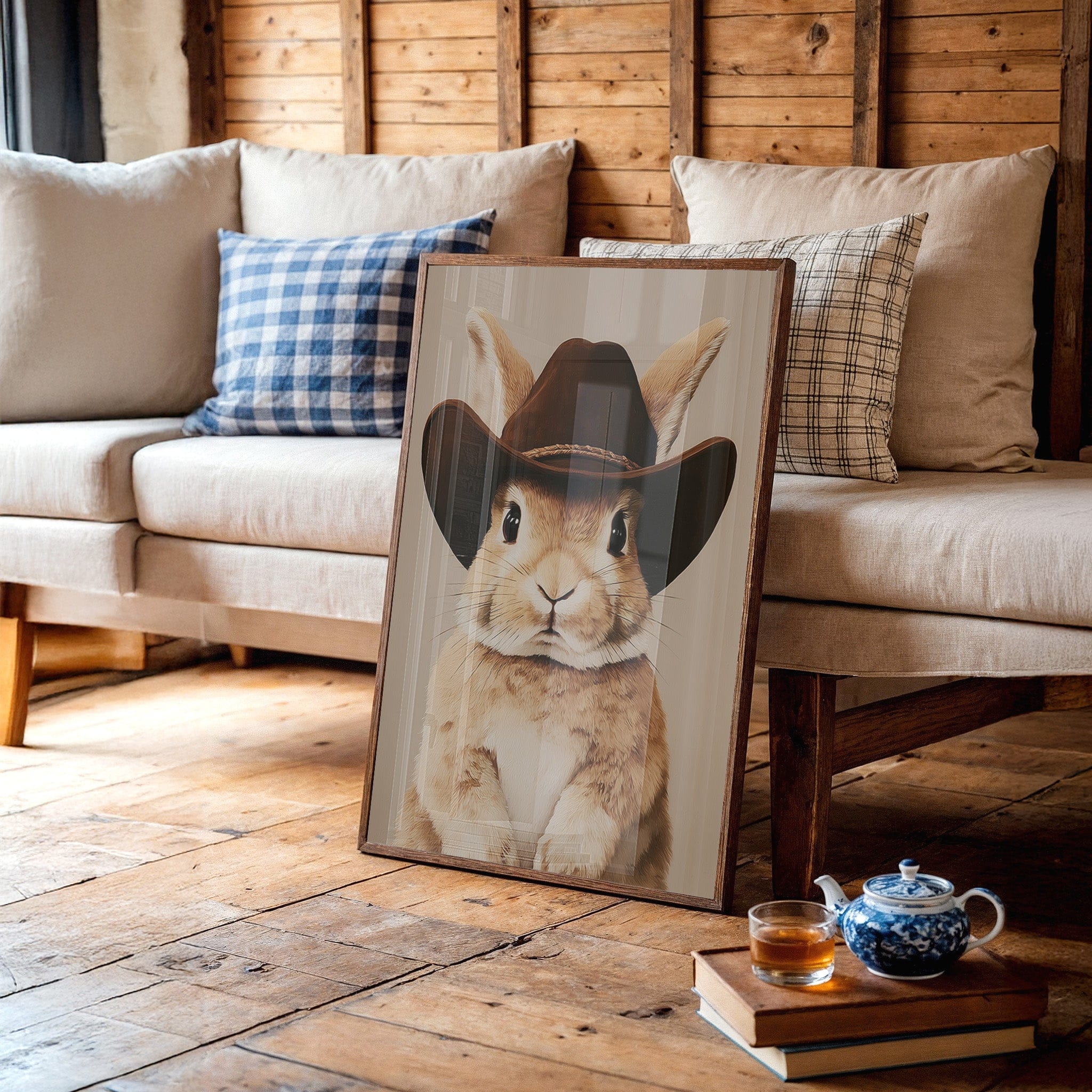 Ranch Hand Bunny Takes The Lead