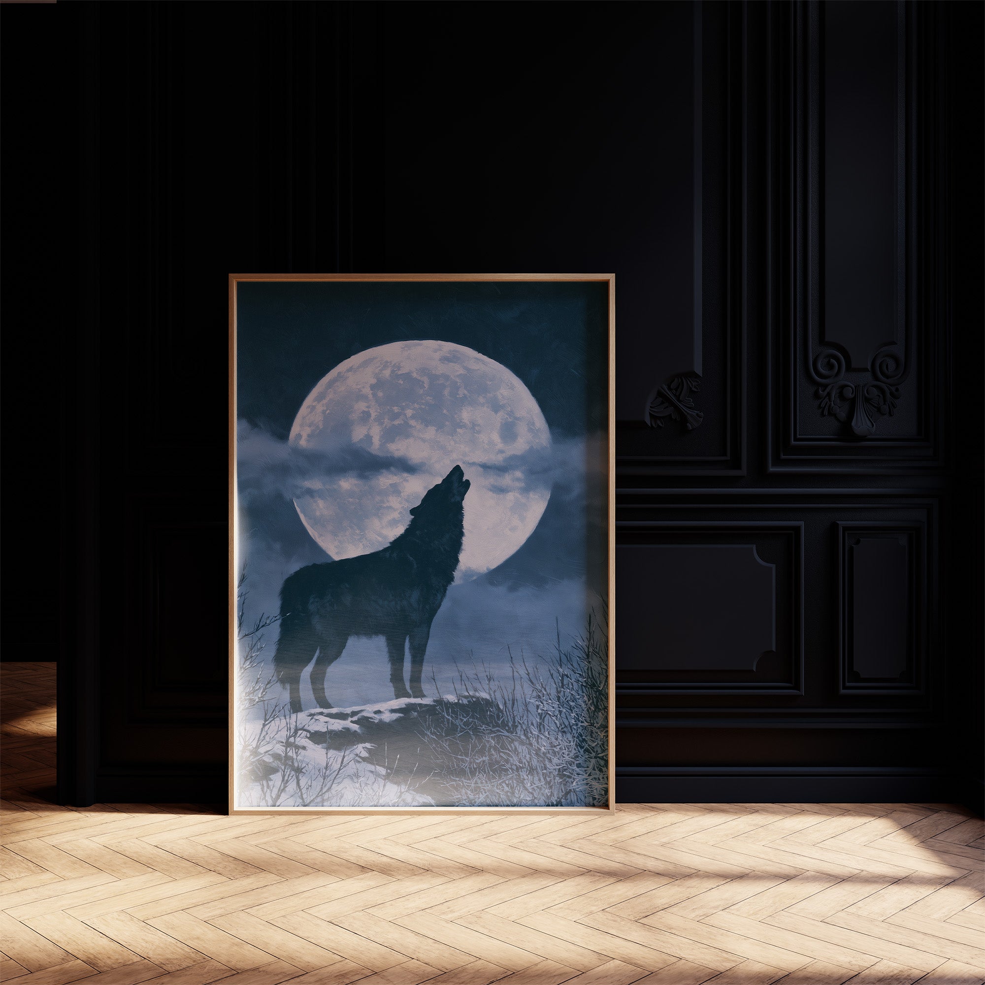 Howl Beneath the Full Moon