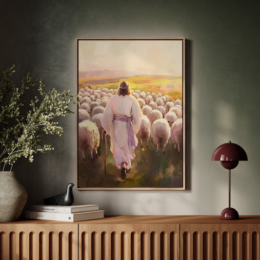The Shepherd Leads at Dawn