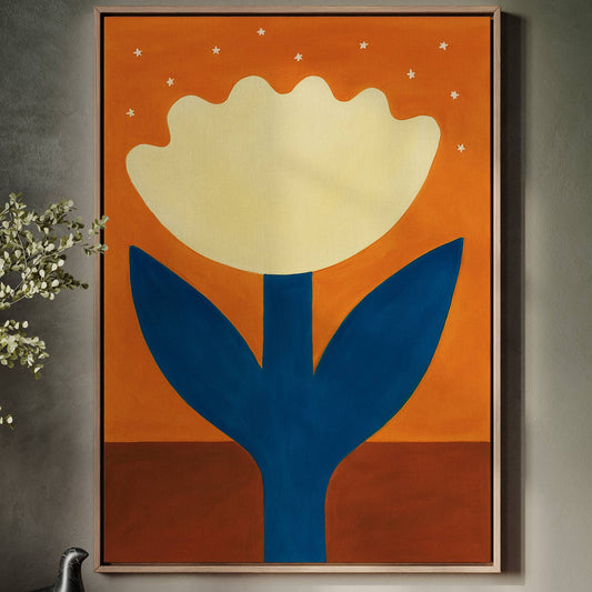 Moonlit Tulip Reaches For Stars