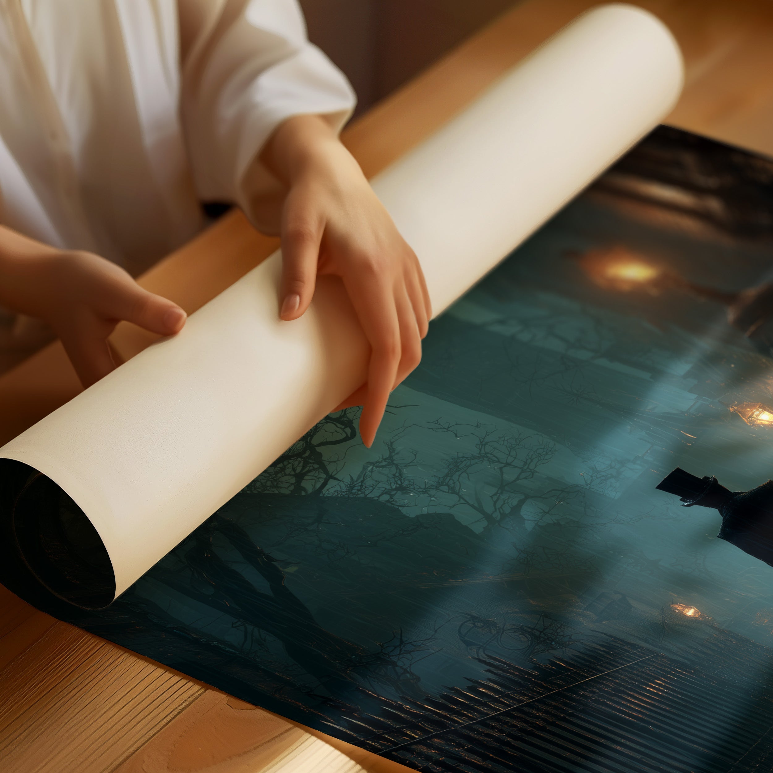 Fog Beckons Through Victorian Streets