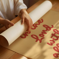 Faith Words In Warm Clay