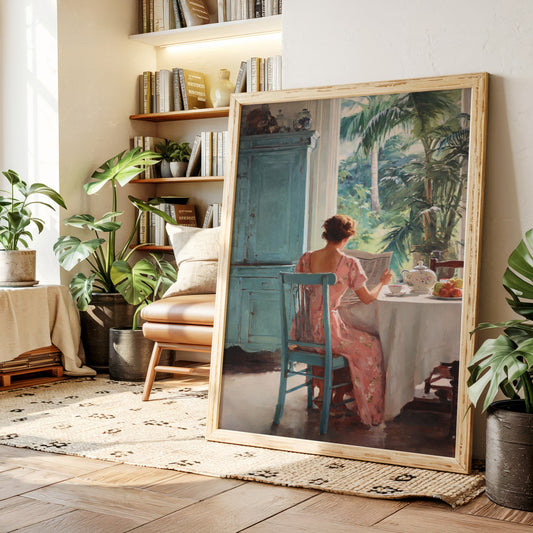Morning Light Through Open Windows