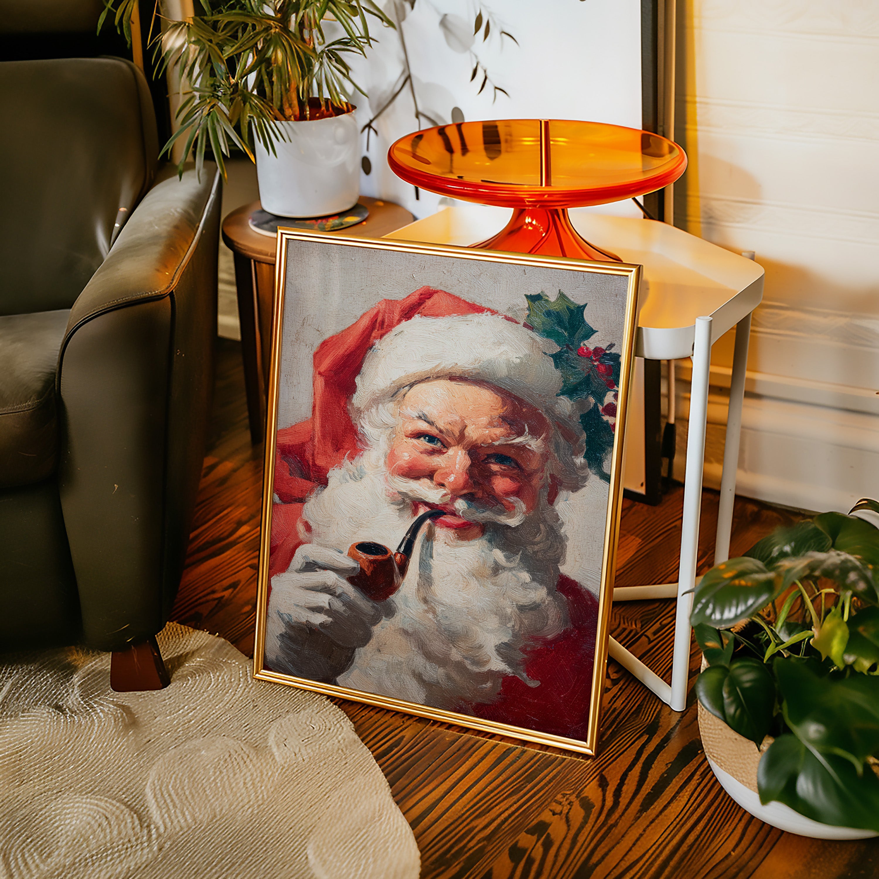 Santa's Cheerful Confectionery Whimsy
