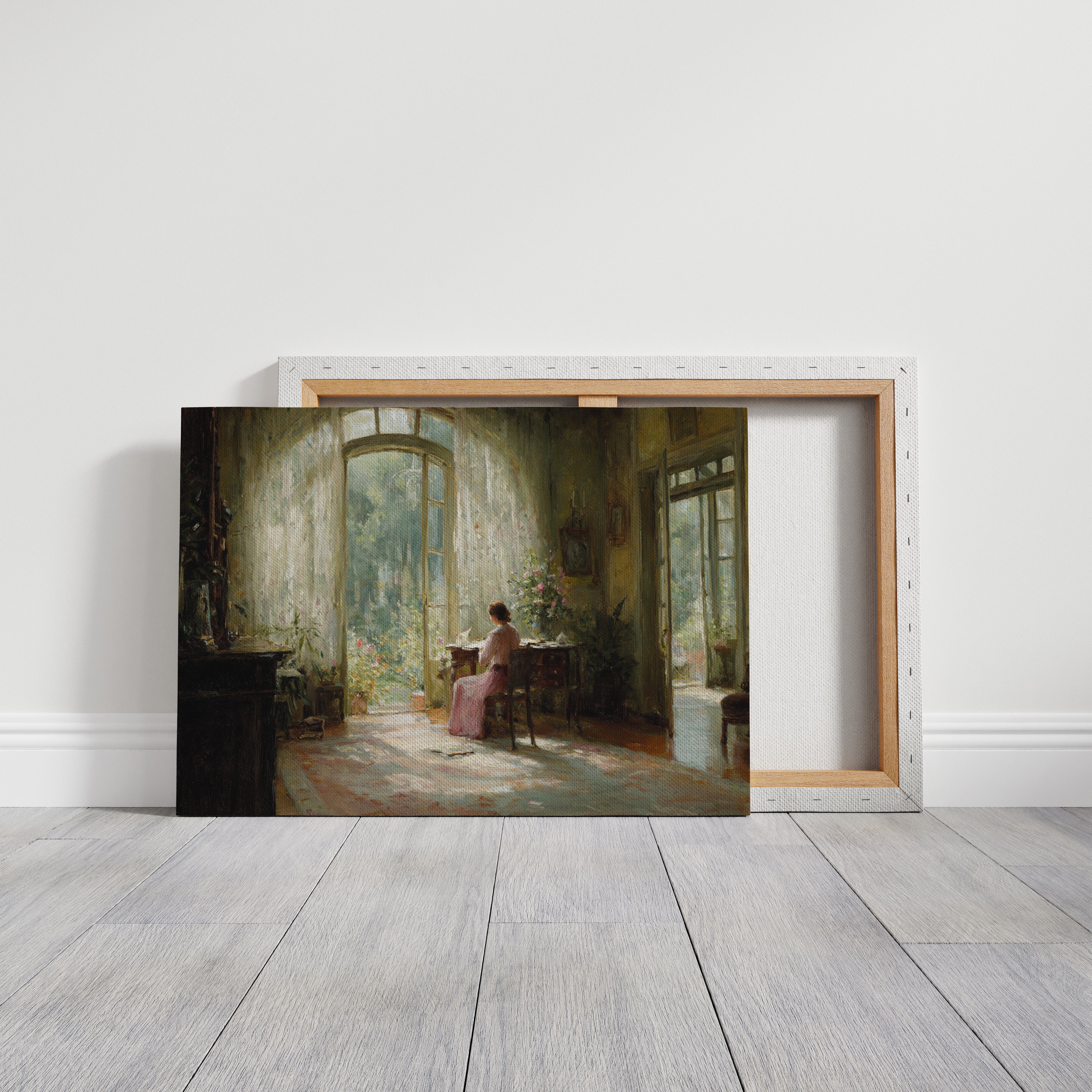 Summer Light Fills This Quiet Room