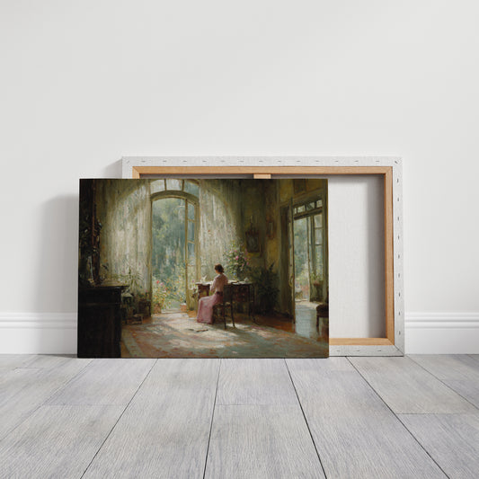 Summer Light Fills This Quiet Room