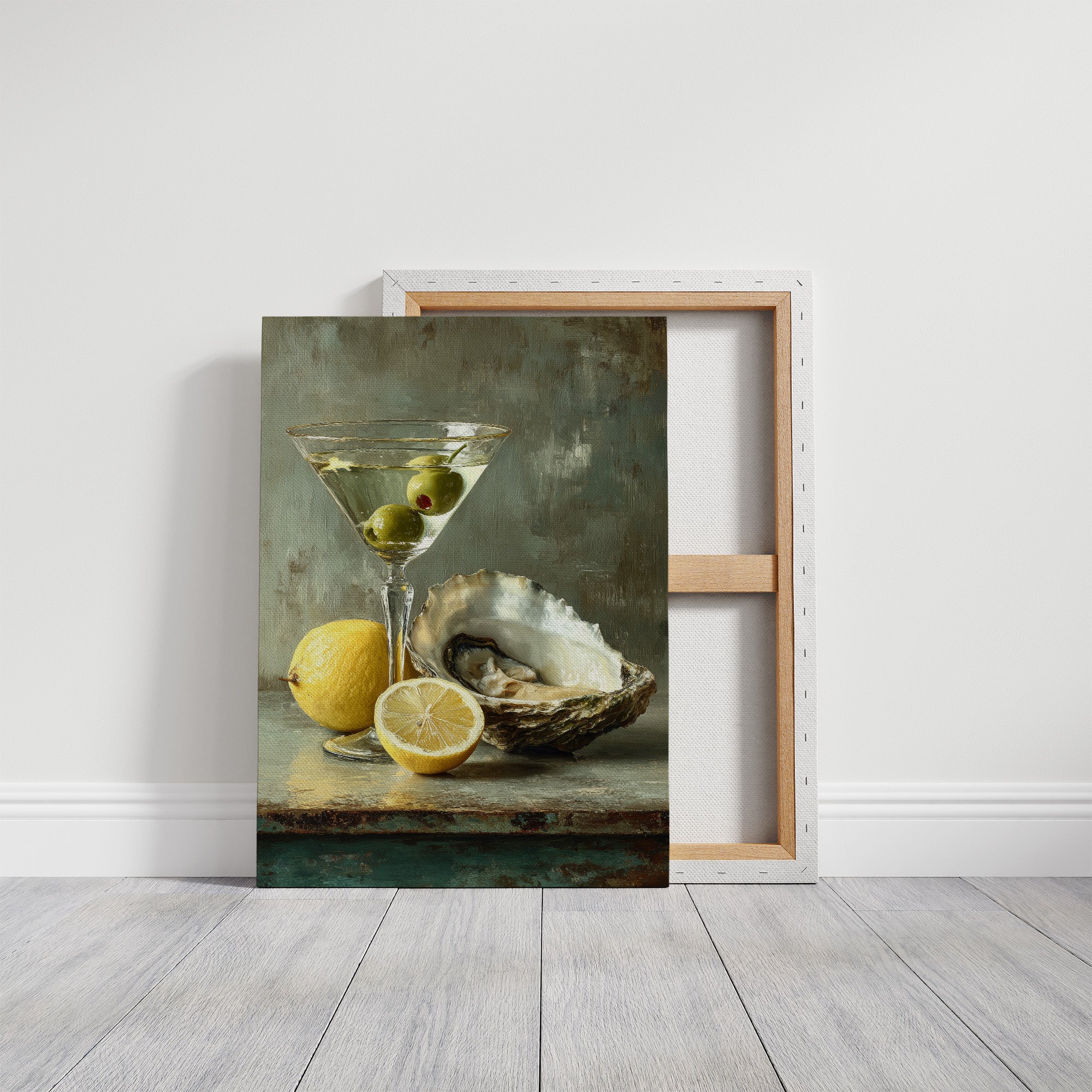 Martini, Lemon, Oyster