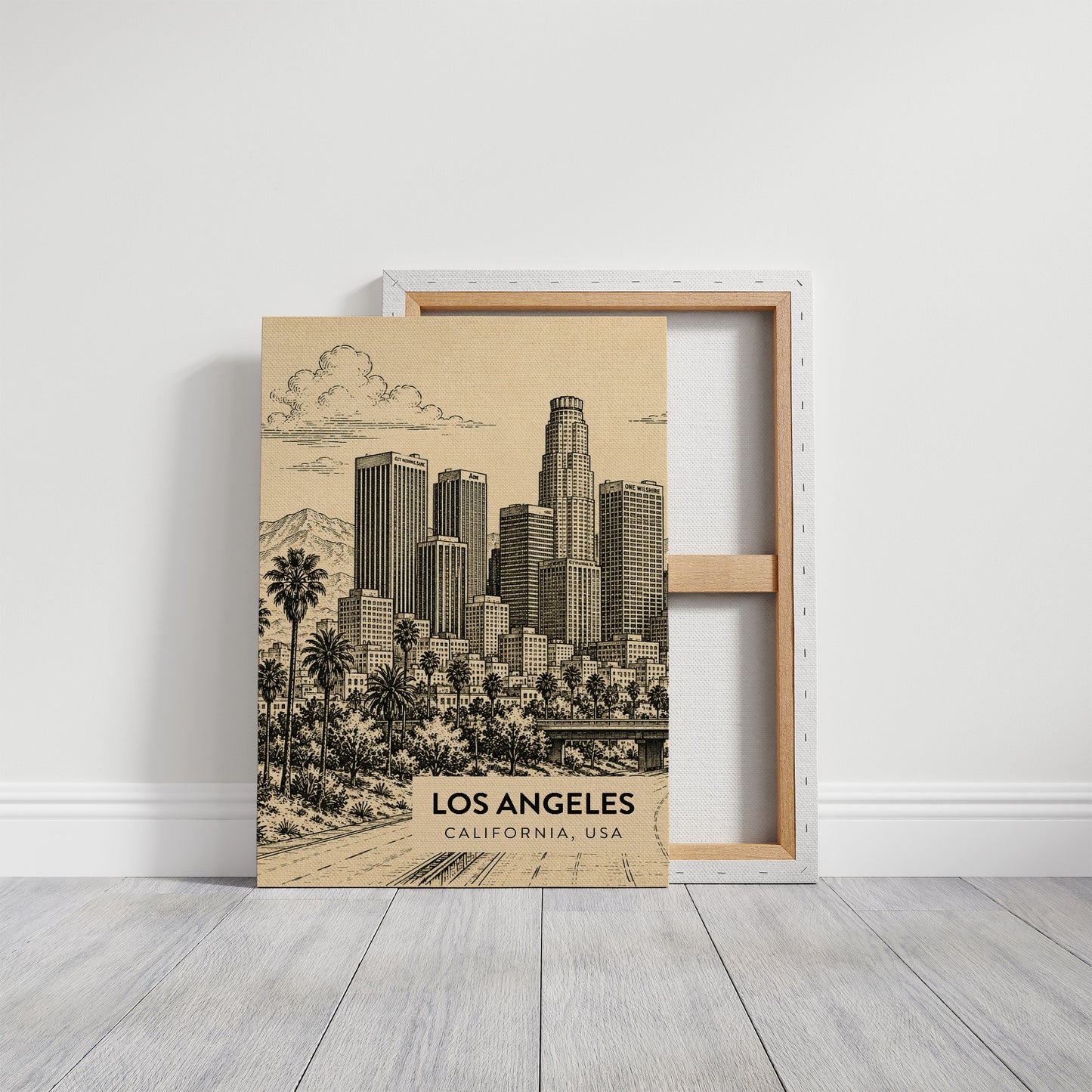 Palms Against the Skyline