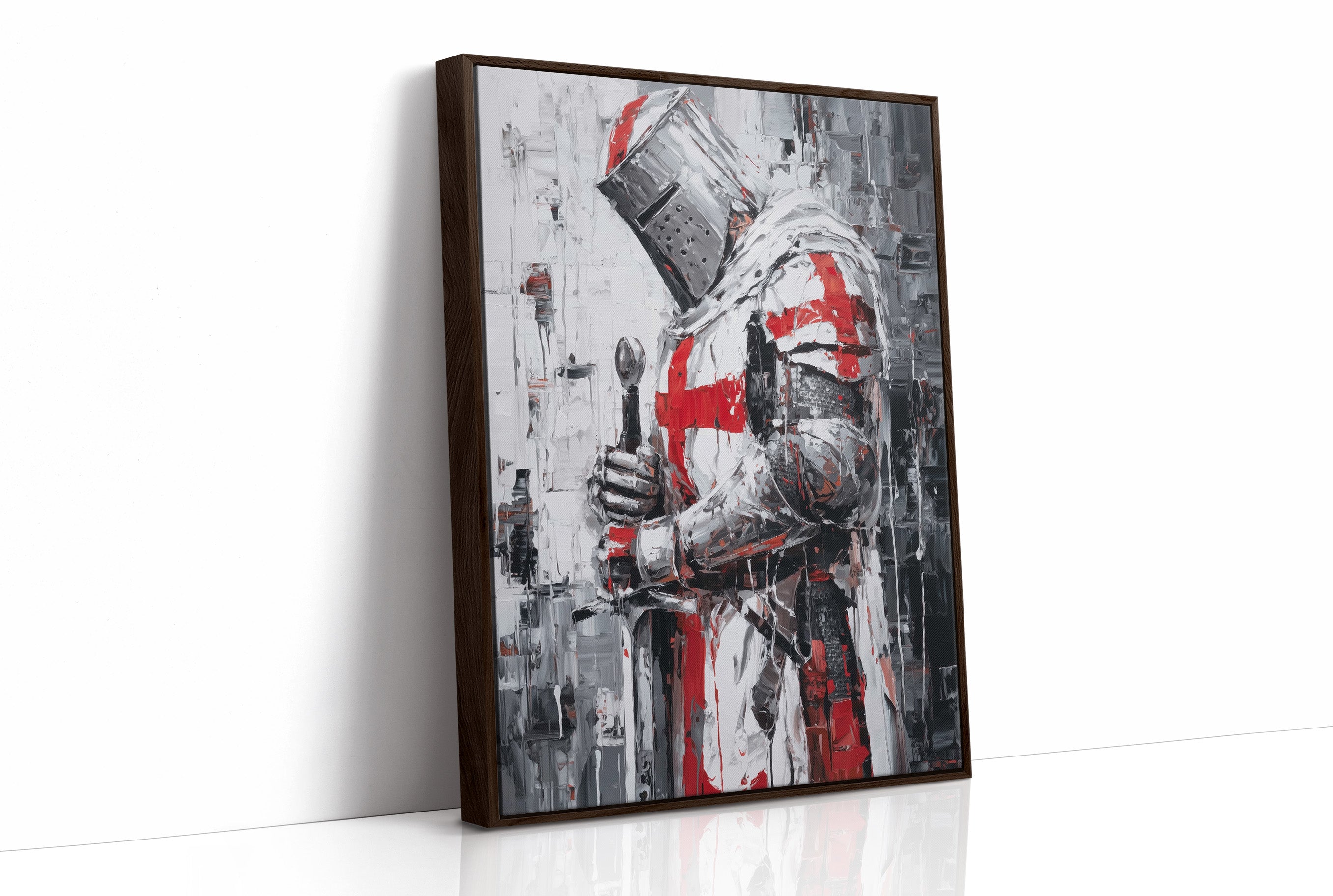 Templar's Oath Through Modern Strokes