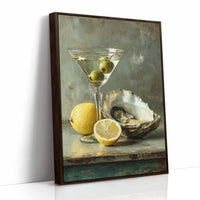 Martini, Lemon, Oyster