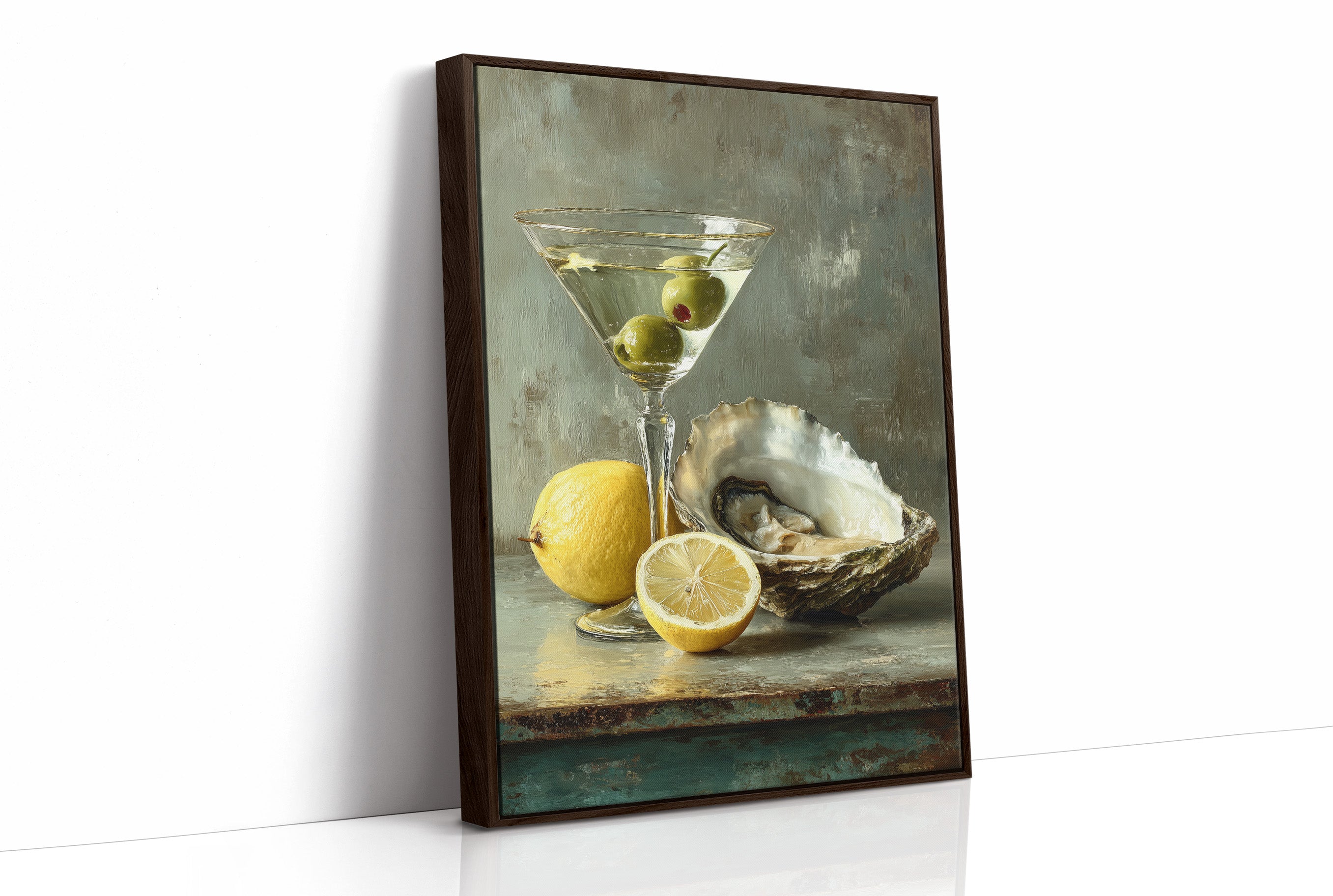 Martini, Lemon, Oyster